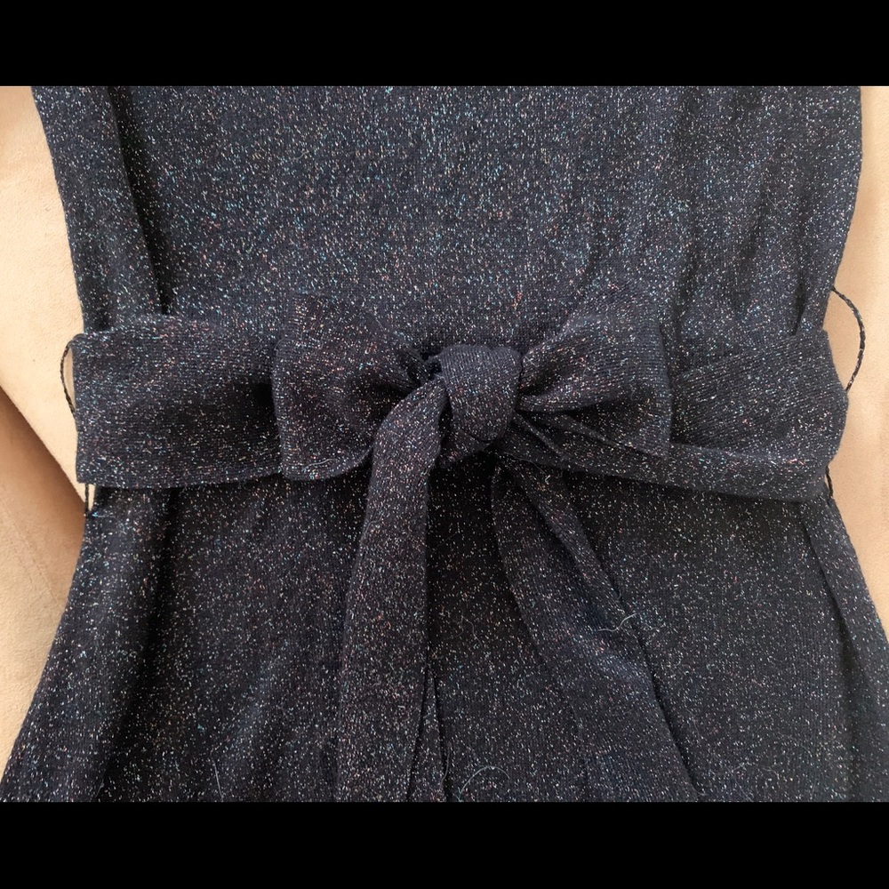 French connection black shimmer / sparkle dress - Picture 8 of 8